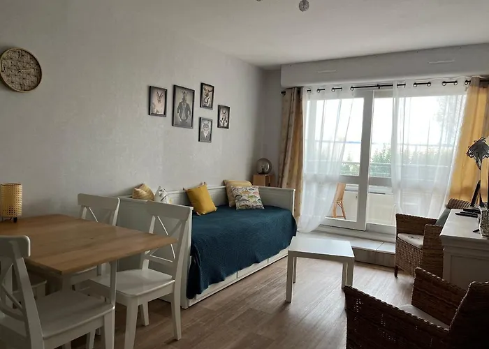 L'escale Ensoleillee, 2 Pieces Sur Le Port Proche Juno Διαμέρισμα Courseulles-sur-Mer